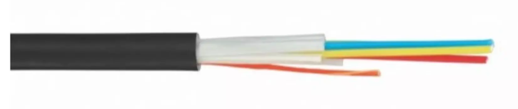 Кабель волоконно-оптический 50/125, 2 волокна Lanmaster LAN-OFC-DU2-M3-LS универсальный, Distribution, LSZH, 2 волокна, OM3, черный