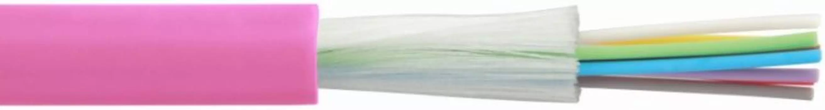 Кабель волоконно-оптический 50/125, 4 волокна Eurolan 39T-40-04-01MG Т01 распределительный, внутренний, 4x50/125 OM4 нг(А)-HFLTx, плотный буфер 900 мк