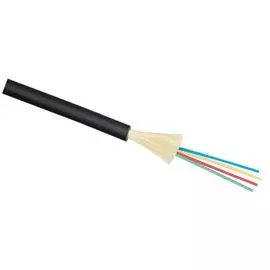 Кабель волоконно-оптический 50/125, 4 волокна Cabeus TB-A-4-04T-E-K-LSZH-IN/OUT-40 (OM3) многомодовый, плотное буферное покрытие (tight buffer), внутр