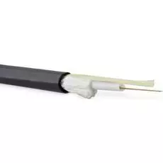 Кабель волоконно-оптический 50/125, 8 волокон Hyperline FO-ST-OUT-50-8-PE-BK армированный стекловолокном, волокна в оптическом модуле с гидрофобным ге