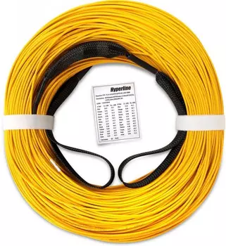 Кабель волоконно-оптический 9/125, 12 волокон Hyperline TC-MC3-9S-1xMPOF12/AX-12хLC/UX-IN-1/7M-LSZH-YL транковая сборка fan out, 1хMPO (мама)-12xLC, (