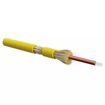 Кабель волоконно-оптический 9/125, 2 волокна Hyperline FO-DT-IN-9S-2-LSZH-YL (SMF-28 Ultra) одномодо