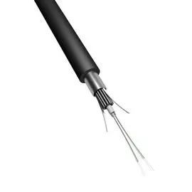 Кабель волоконно-оптический 9/125, 4 волокна Lanmaster LAN-OFC-GYXTA04S2 бронированный стал. проволокой, алюм. лента, GYXTA, PE, внешний, OS2