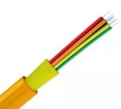 Кабель волоконно-оптический Lanmaster LAN-OFC-DI24-M2-LS многомодовый внутренний 24 волокна LSZ OM2 оранжевый