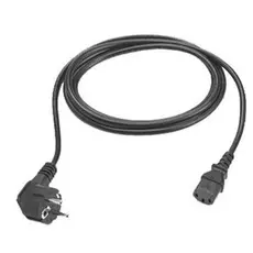 Кабель Zebra 50-16000-220R Сетевой шнур питания: 220V, с заземлением, с российской вилкой