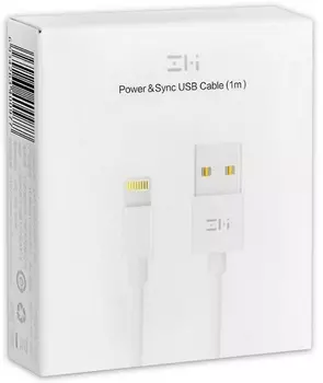 Кабель ZMI ZMKAL813CCWH USB/Lightning AL813C White 100 см