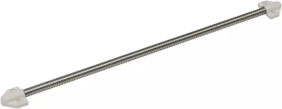 Кабелепереход Smartec ST-DL220-WT гибкий металлический, пластиковые белые фиксаторы, длина 430 мм, диаметр 10 мм.