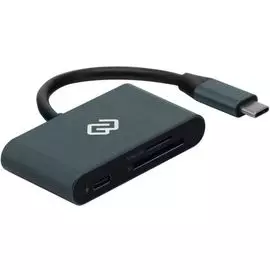 Карт-ридер Digma CR-СP2513-G внешний, серый