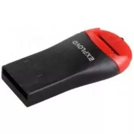 Карт-ридер Exployd EX-AD-265 USB 2.0, пластик, черный