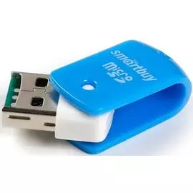 Карт-ридер SmartBuy SBR-706-B USB 2.0, голубой