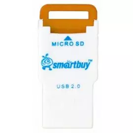 Карт-ридер SmartBuy SBR-707-O внешний MicroSD, оранжевый