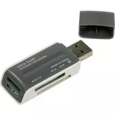 Карт-ридер USB 2.0 Defender Ultra Swift 83260 4 слота