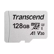 Карта памяти 128GB Transcend TS128GUSD300S microSDXC Class 10 U3, V30, A1 300S без адаптера