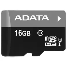 Карта памяти 16GB ADATA AUSDH16GUICL10-R micro SDHC Class10 Premier UHS-I (R/W 30/10 MB/s) без адаптера