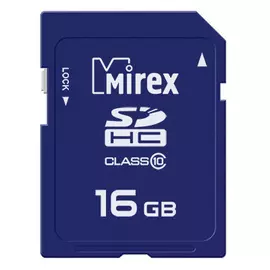 Карта памяти 16GB Mirex 13611-SD10CD16 SDHC Class 10