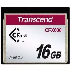 Промышленная карта памяти CFast 2.0 16GB Transcend TS16GCFX600 CFast MLC
