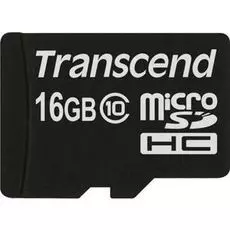 Карта памяти MicroSDHC 16GB Transcend TS16GUSDC10 Class 10