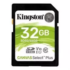 Карта памяти 32GB Kingston SDS2/32GB SDHC Class 10, UHS-I