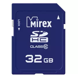 Карта памяти 32GB Mirex 13611-SD10CD32 SDHC Class 10