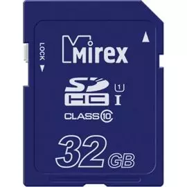 Карта памяти SDHC 32GB Mirex 13611-SD1UHS32 Class 10 UHS-I