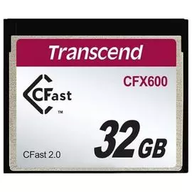 Промышленная карта памяти Cfast 2.0 32Gb Transcend TS32GCFX600 SATA3, MLC, Embedded