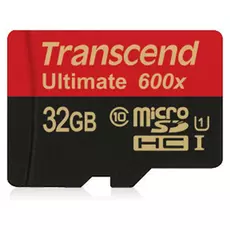 Карта памяти 32GB Transcend TS32GUSDHC10U1 microSDHC Class 10 UHS-1 Ultimate,600x