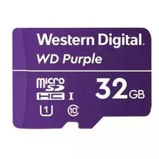 Карта памяти 32GB Western Digital WDD032G1P0A purple w/o adapter