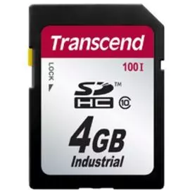 Карта памяти 4GB Transcend 100I TS4GSDHC100I Class 10 SLC