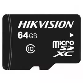 Карта памяти 64GB HIKVISION HS-TF-L2/64G microSDXC Class С10 95MB/s/24MB/s для видеонаблюдения