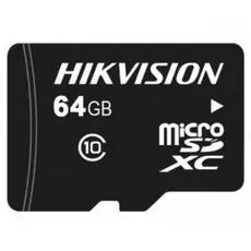 Карта памяти 64GB HIKVISION HS-TF-P1/64G microSDXC Class С10 100MB/s/50MB/s для видеонаблюдения