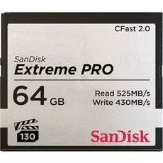 Карта памяти 64GB SanDisk SDCFSP-064G-G46D Extreme Pro CFAST 2.0 64GB 525MB/s VPG130