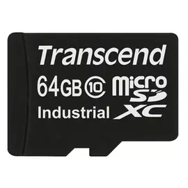 Промышленная карта памяти MicroSDXC 64Gb Transcend TS64GUSDC10I microSDXC Class 10 MLC