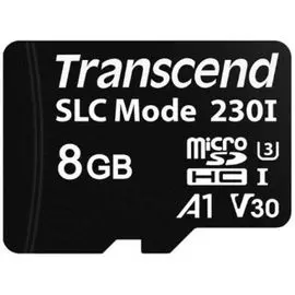 Промышленная карта памяти SDHC 8Gb Transcend TS8GUSD230I microSDHC/TransFlash Class 10/UHS-I U1 Industrial 230i