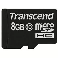 Промышленная карта памяти MicroSDHC 8Gb Transcend TS8GUSDC10M MicroSDHC Class 10 MLC Industrial Transcend