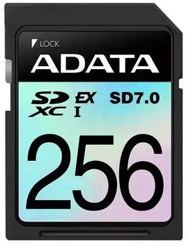 Карта памяти SDXC 256GB ADATA ASD256GEX3L1-C EXPRESS GEN3 L1 800/700 MB/s