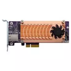 Карта расширения QNAP QM2-2S10G1TA 2хM.2 2280 SATA SSD, PCIe Gen2 x4, 10 Гбит/c RJ-45