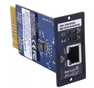 Карта управления Powerman 6128104 SNMP DL801 for RT/Online/Online Plus. NET Agent 9