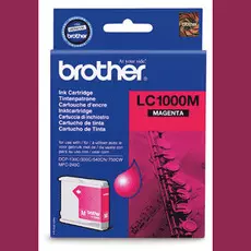 Картридж Brother LC-1000M для DCP130C/330С, MFC-240C/5460CN/885CW Magenta, 400 pages