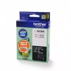 Картридж Brother LC-663BK для MFCJ2320/2720 чёрный (550стр)