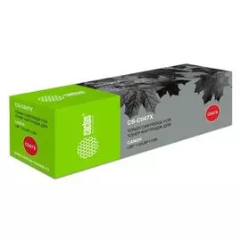 Картридж Cactus CS-C047X лазерный черный (4000стр.) для Canon LBP112/LBP113W