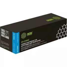 Картридж Cactus CS-C055C лазерный голубой (2100стр.) для Canon LBP663Cdw, LBP664Cx, MF746Cx, MF742Cdw, MF744Cdw