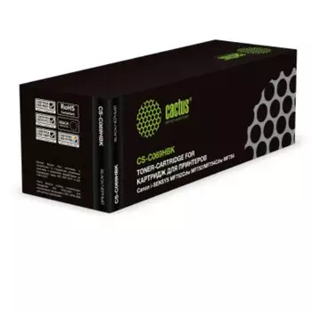 Картридж Cactus CS-C069HBK лазерный 069H черный (7600стр.) для Canon i-SENSYS MF752Cdw MF752/MF754Cdw MF754
