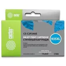 Картридж Cactus CS-C2P24AE №935XL голубой (14.6мл) для HP DJ Pro 6230/6830