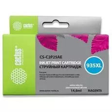 Картридж Cactus CS-C2P25AE №935XL пурпурный (14.6мл) для HP DJ Pro 6230/6830