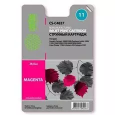 Картридж Cactus CS-C4837 №11 (пурпурный) для HP 2000/2500; Business InkJet 1000/1100/1200/2200/2300/2600/2800/3000; Color Printer 1700; Colorpro GA/Co