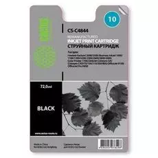 Картридж Cactus CS-C4844 №10 (черный) для HP 2000/2500; Business InkJet 1000/1100/1200/2200/2300/2600/2800/3000; Color Printer 1700; Colorpro GA/Color