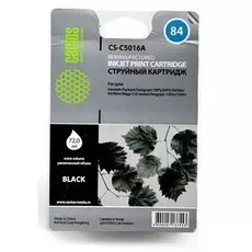 Картридж Cactus CS-C5016A №84 (black) для HP DesignJet 10PS/20PS/30GP/50PS/90/120/130DE;