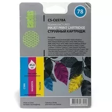 Картридж Cactus CS-C6578A №78 (color) повышенной емкости для HP DeskJet 900/1220C;PhotoSmart P1000/P1100/1215/1218