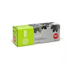 Картридж Cactus CS-C707BK для принтеров Canon LBP-5000, черный