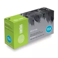 Картридж Cactus CS-C7115X для принтеров HP LaserJet 1000/ 1005/ 1200/ 1220/ 3300/ 3380. 3500 стр.